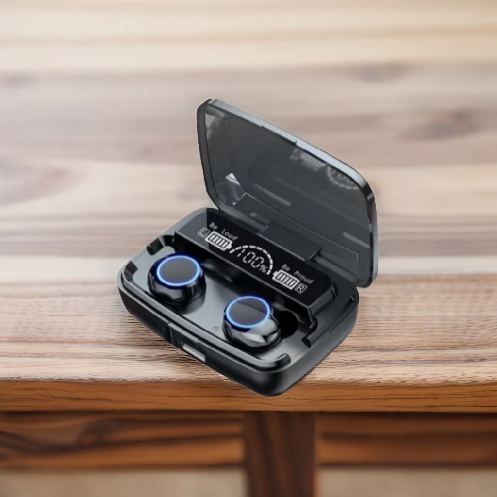 M10 Earbuds With PowerBank Function